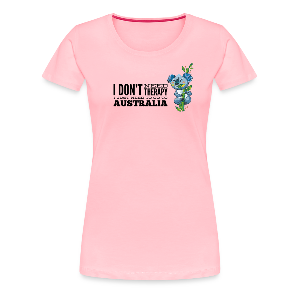 Australia Therapy Cotton T-Shirt up to 3 XL Pink