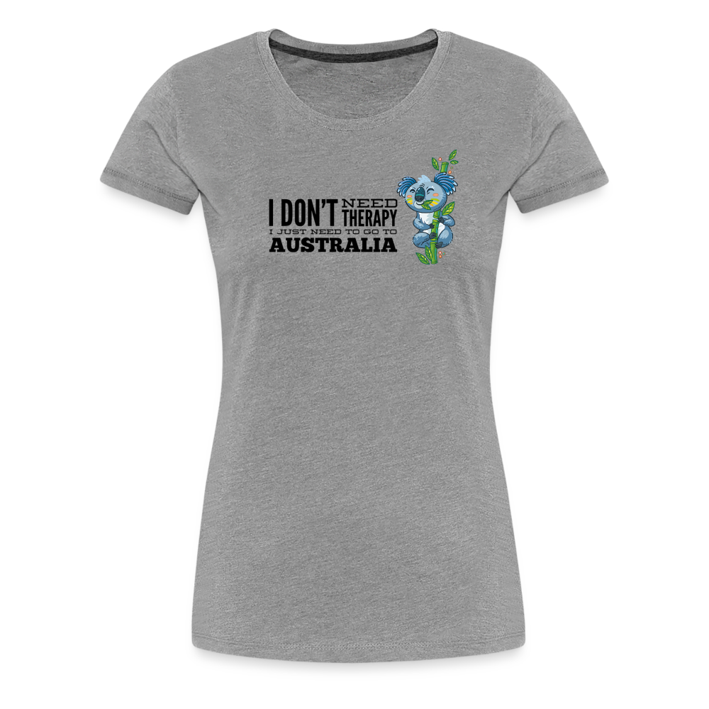 Australia Therapy T-Shirt - heather gray 1