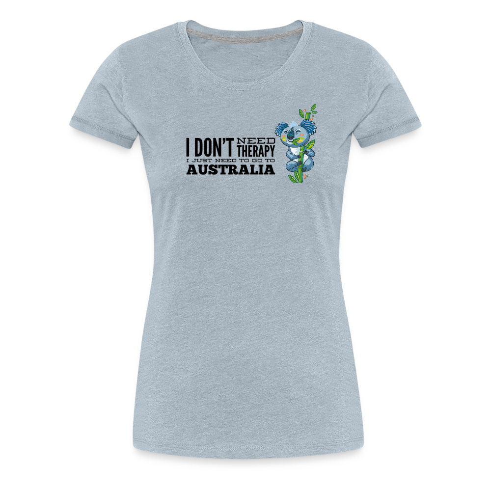 Australia Therapy T-Shirt - heather ice blue