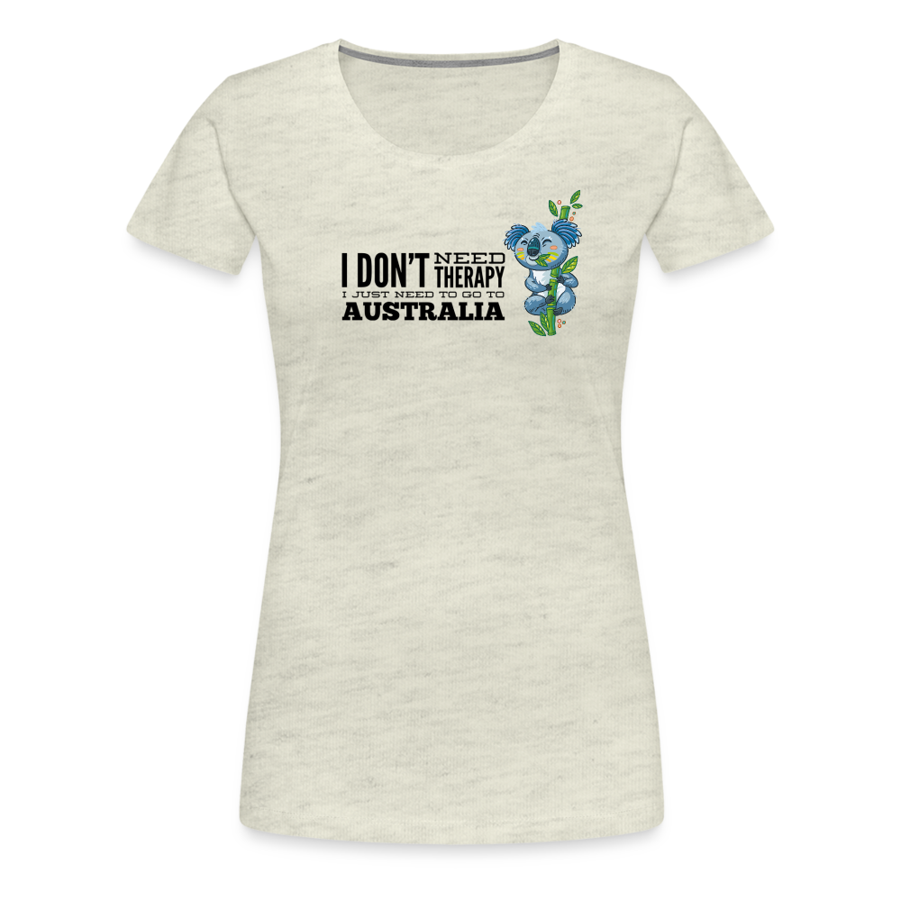 Australia Therapy T-Shirt - heather oatmeal