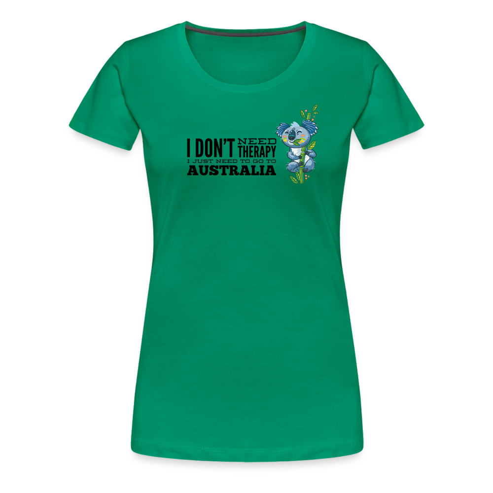 Australia Therapy T-Shirt - kelly green