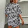 Australian Newspaper B & W Baggy Unisex Top up to 6 XL 3