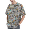 Australian Newspaper Colour Baggy Unisex Top up to 6 XL (FWS) 5