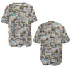 Australian Newspaper Colour Baggy Unisex Top up to 6 XL (FWS) 6