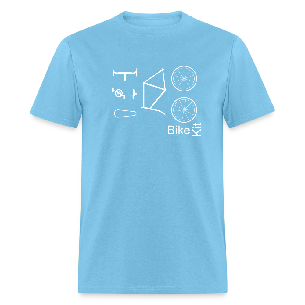 Bike Kit Unisex T-Shirt - aquatic blue