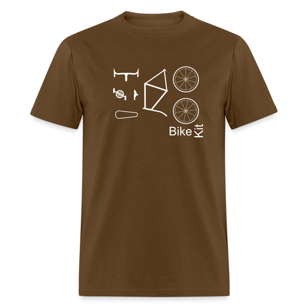 Bike Kit Unisex T-Shirt - brown