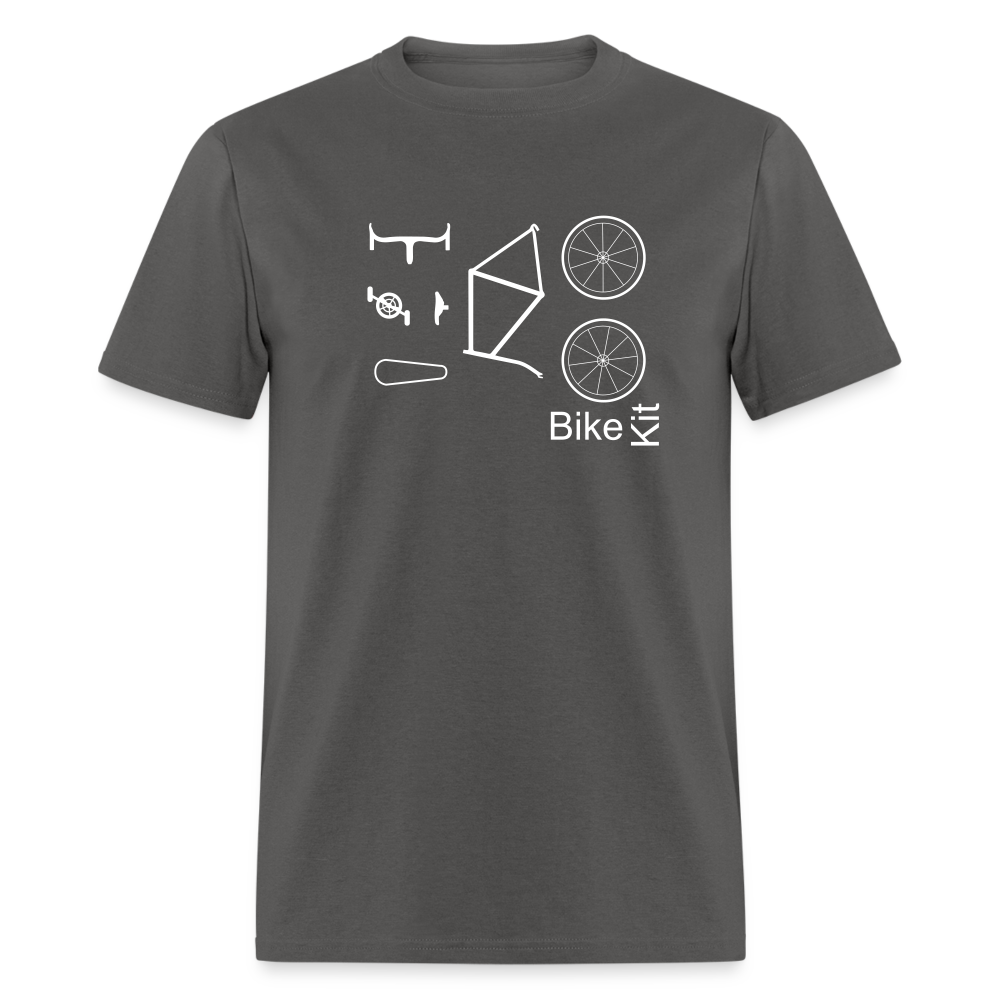 Bike Kit Unisex T-Shirt - charcoal