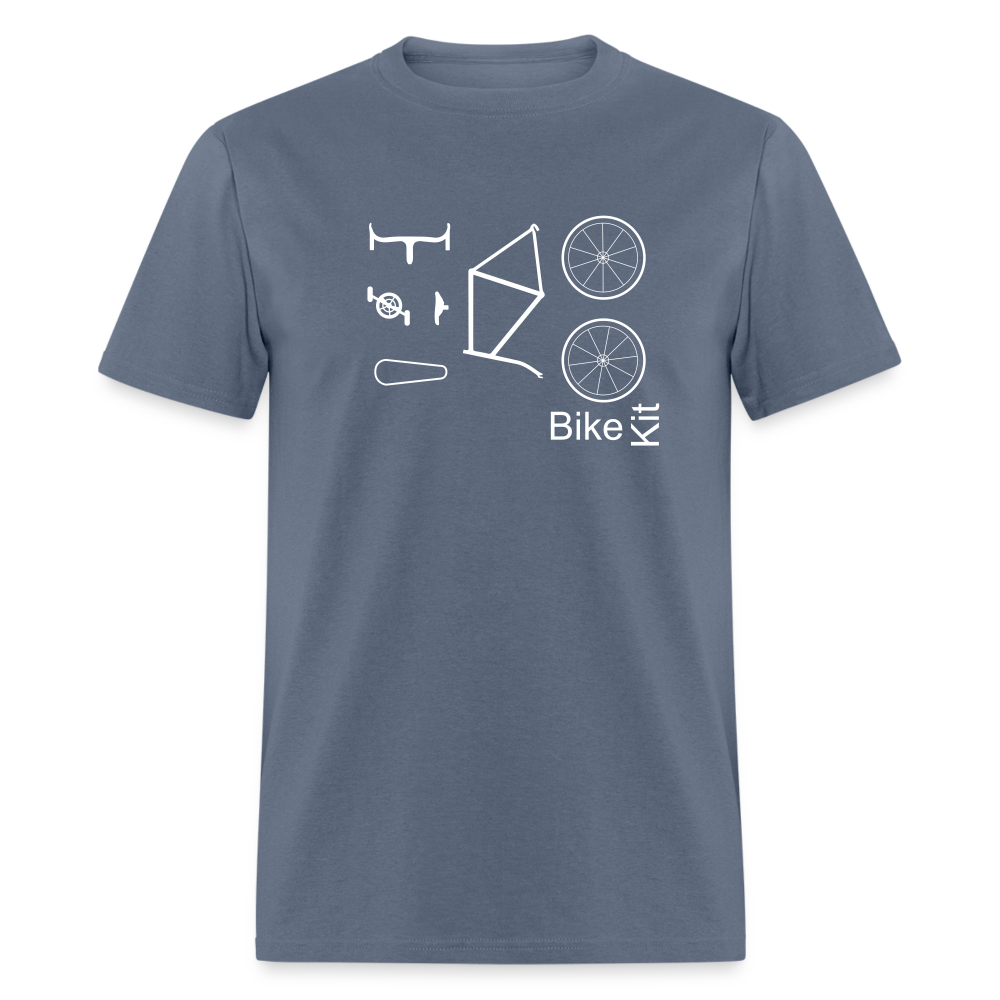 Bike Kit Unisex T-Shirt - denim