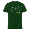 Bike Kit Unisex T-Shirt - forest green