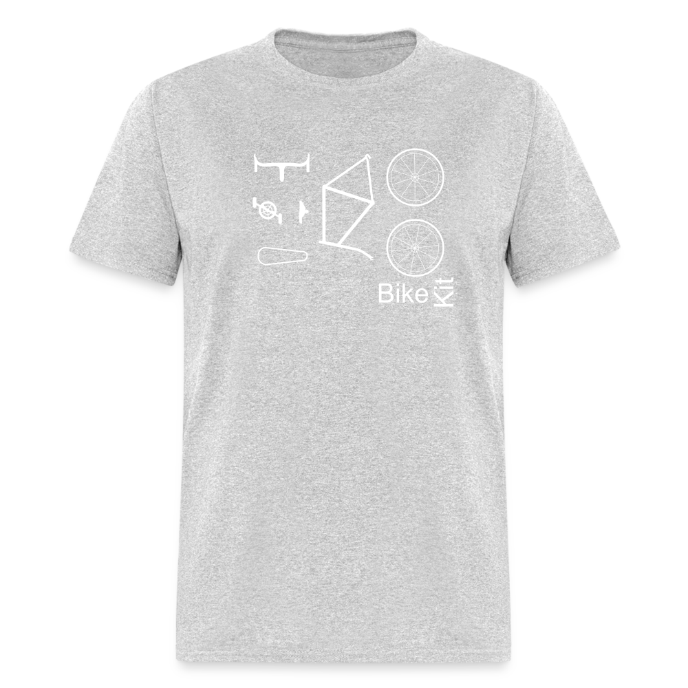 Bike Kit Unisex T-Shirt - heather gray