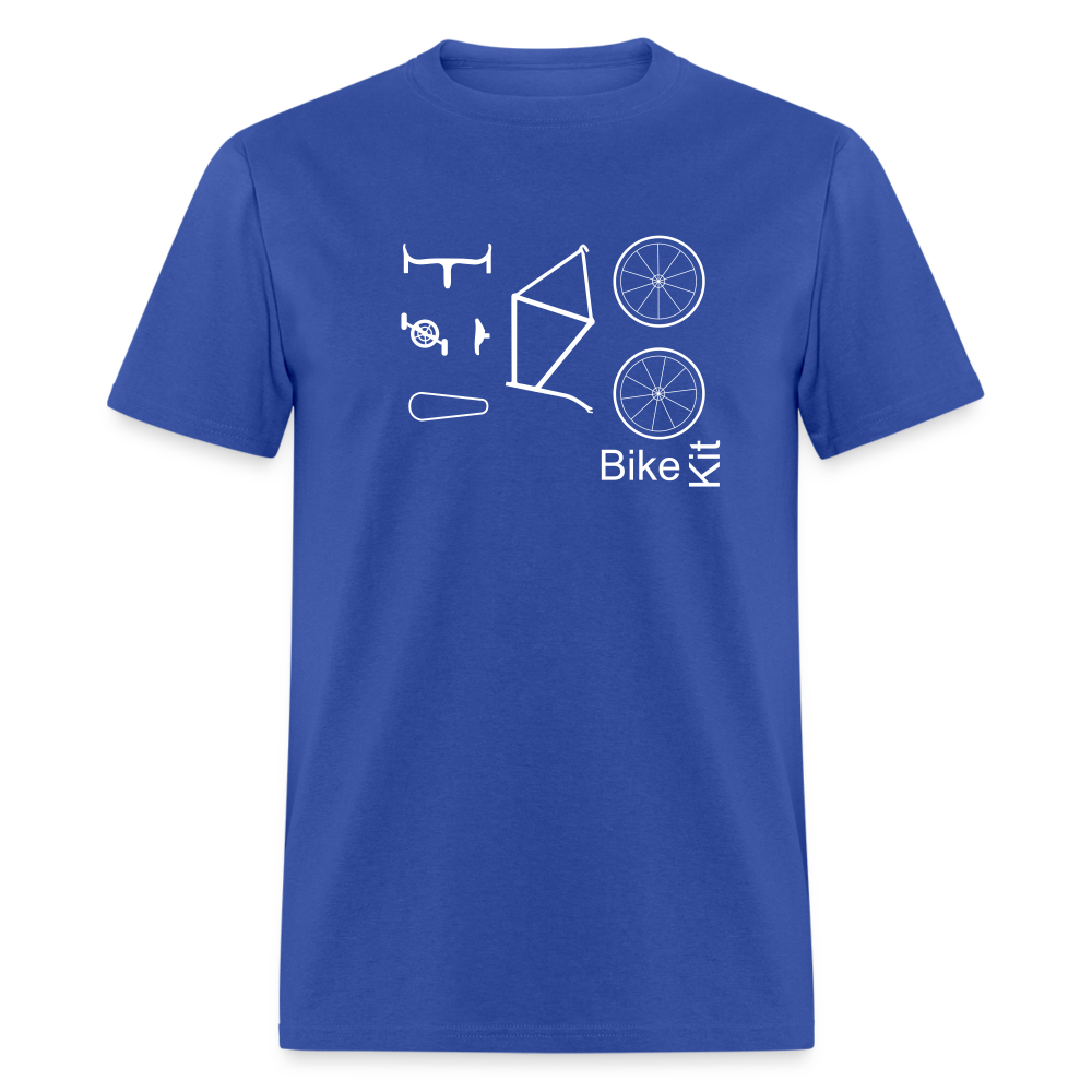 Bike Kit Unisex T-Shirt - royal blue