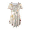 Boho Beige Casual Dress With Pockets up to 5 XL (FWS) 4