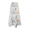 Boho White Three Tier Long Skirt up to 5 XL (FWS) 4