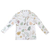 Boho White Zip Neck Long Sleeve Top up to 5 XL 4
