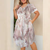 Bronze Love Casual Dress With Pockets up to 5 XL (FWS) 2
