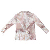 Bronze Love Zip Neck Long Sleeve Top up to 5 XL 6
