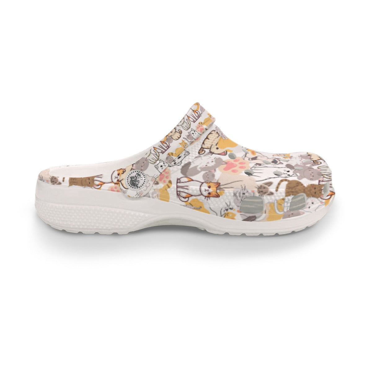Busy Cats White Rubber Shoes up to size 12 3