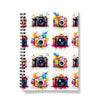 Cameras Colour Splash A5 Sprial Bound Notebook (FWS) 1