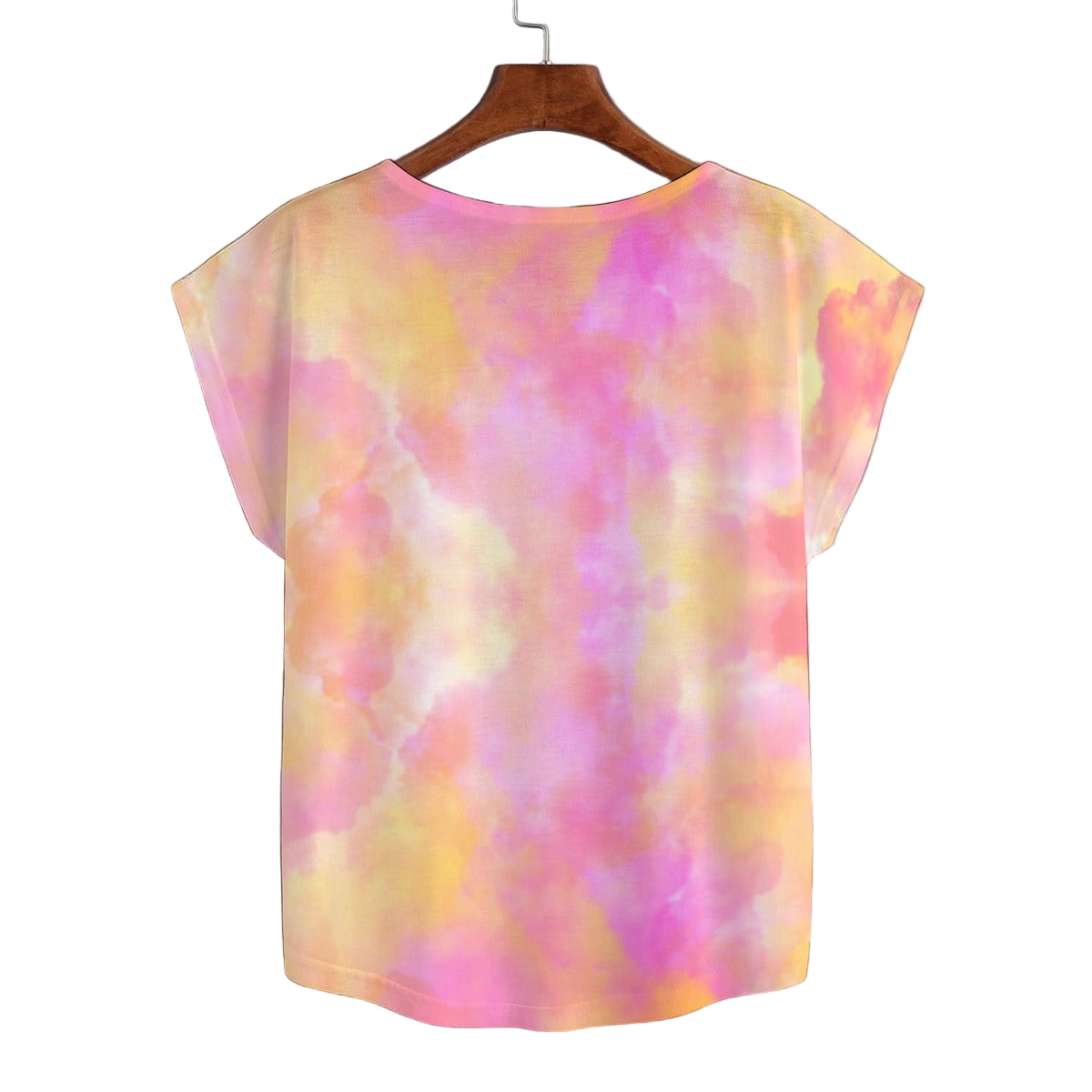 Cotton Clouds Curved Hem Top Large to 5 XL (FWS) 2