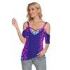 Dark Blue L Top with Criss Cross Straps up to 4 XL (FWS) 2