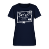 Easily Distracted By Photo Opportunities Cotton T-Shirt - navy