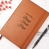 Every Day Brings Fresh Hope Brown Vegan Leather Bound Journal 3