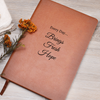 Every Day Brings Fresh Hope Brown Vegan Leather Bound Journal 4