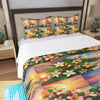 Fantasy Frangipanis Three Piece Bed Cover Set 1