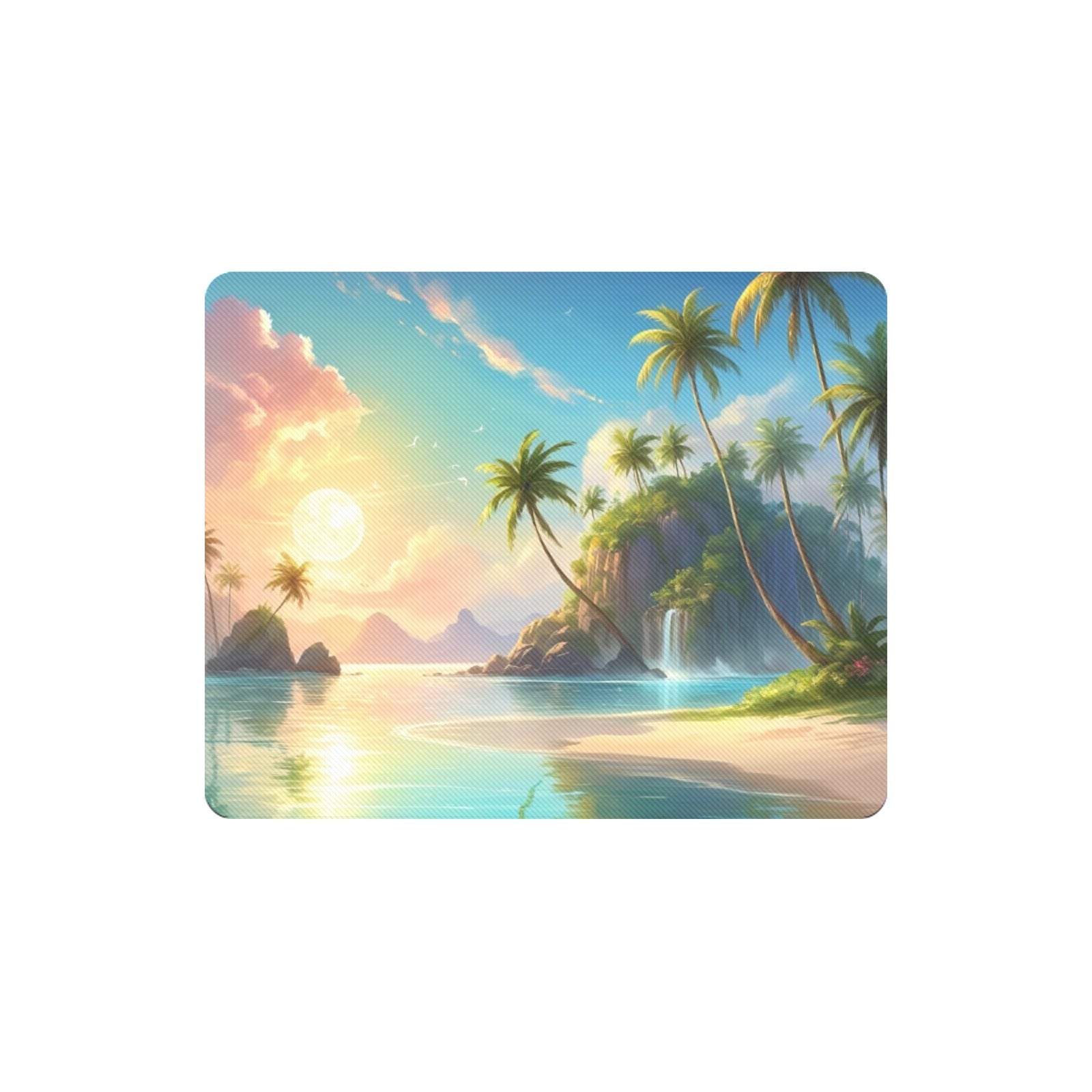 Fantasy Island 1 Rectangle Mousepad (Made In Australia) 1