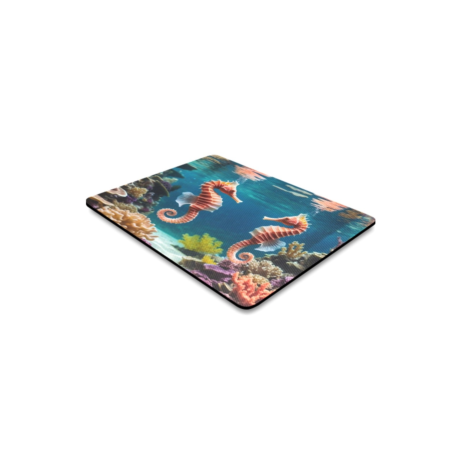 Fantasy Seahorses Rectangle Mousepad (Made In Australia) 2