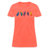 Five Feathers Women's Cotton T-Shirt - heather coral