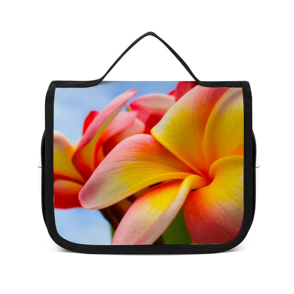 Frangipani Sky Waterproof Hanging Travel Toiletry Bag 2