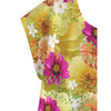 Graphic Dahlias 2 Curved Hem Top Large to 5 XL (FWS) 3