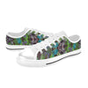 Graphic Jungle Blue Low Rise Women's Shoes up to size 12 1