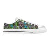 Graphic Jungle Blue Low Rise Women's Shoes up to size 12 3