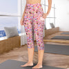 Happy Cake Pink Capri Leggings with Pockets up to 5 XL (FWS) 2