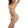 Hawaiian Gold Halter Neck Bikini with Front Buckle up to 5 XL (FWS) 2