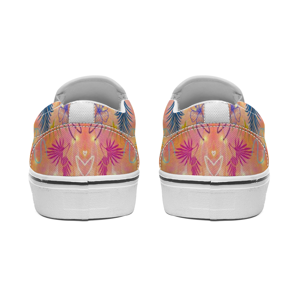 Hawaiian Gold Slip-On Canvas Shoes 2