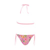 Hawaiian Pink Halter Neck Bikini with Front Buckle up to 5 XL (FWS) 5