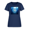 Home is Where the Waves Crash Cotton T-Shirt up to 3 XL -  blue dusk