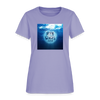 Home is Where the Waves Crash Cotton T-Shirt up to 3 XL - lavender