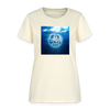 Home is Where the Waves Crash Cotton T-Shirt up to 3 XL - off white