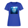 Home is Where the Waves Crash Cotton T-Shirt up to 3 XL - royal blue