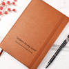 Letters to My Love Brown Vegan Leather Bound Journal 3