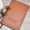 Letters to My Love Brown Vegan Leather Bound Journal 4