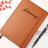 Life is an Adventure Brown Vegan Leather Bound Journal 3