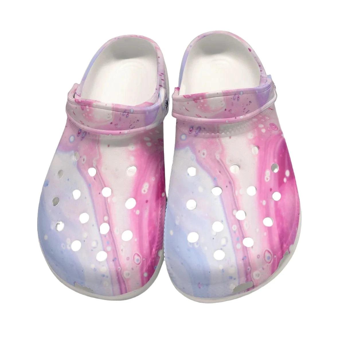 Liquid Paint Women's Rubber Clogs up to size 12 1