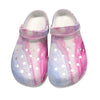 Liquid Paint Women's Rubber Clogs up to size 12 1