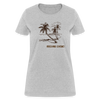 Lonely Beach Women's Cotton T-Shirt - heather gray