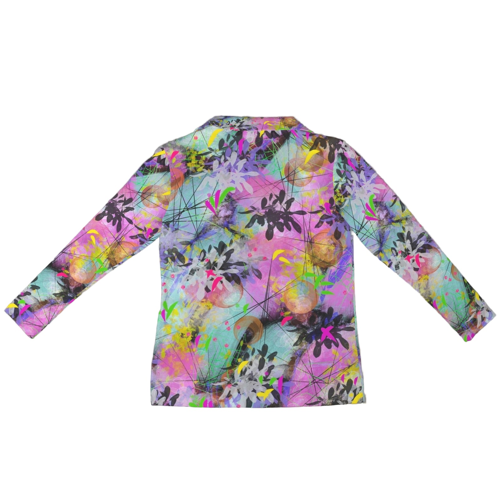 Midsummer Nights Zip Neck Long Sleeve Top up to 5 XL 2 1